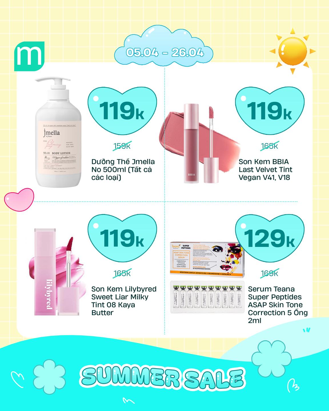 SUMMER SALE - NÓNG HƠN NẮNG