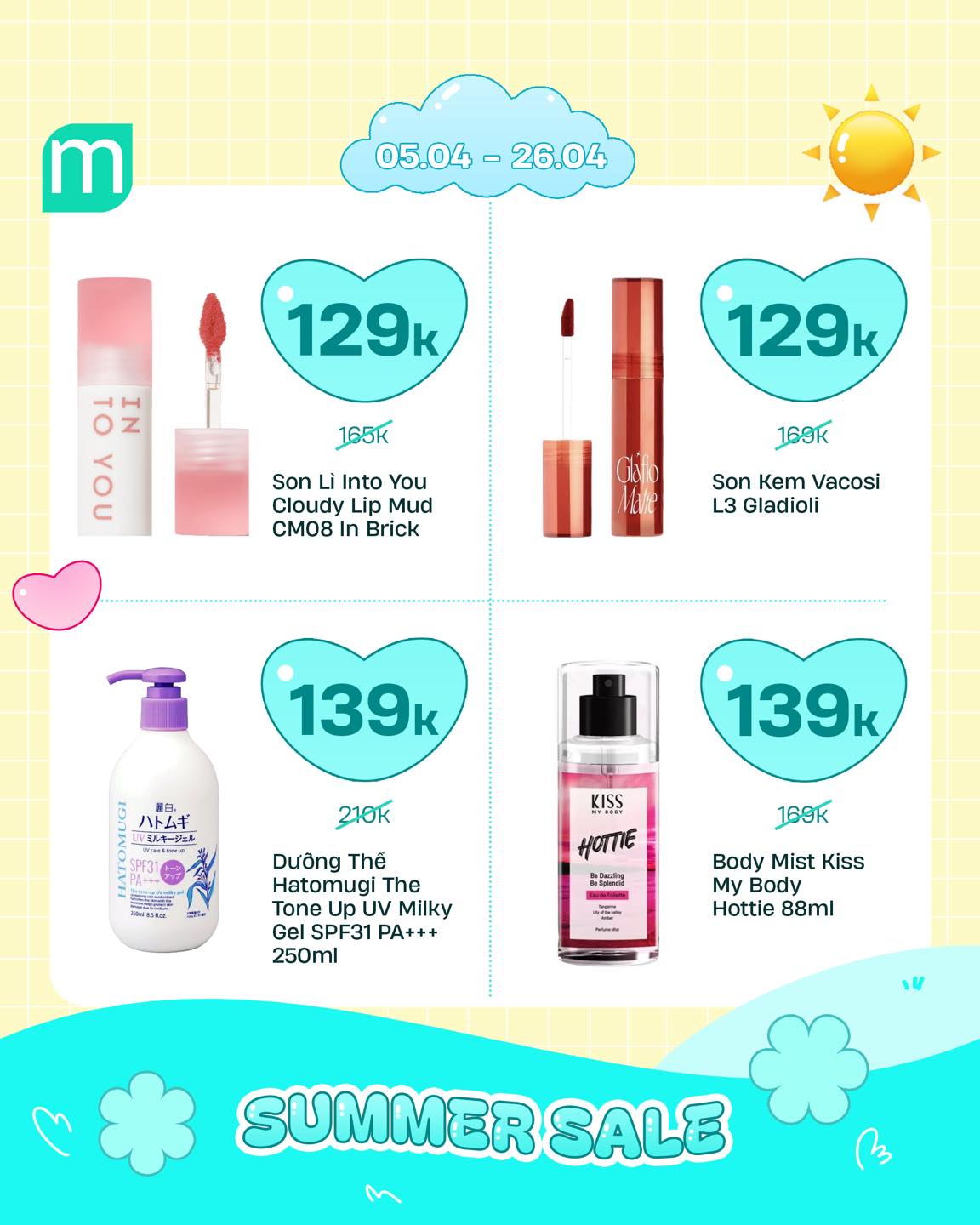 SUMMER SALE - NÓNG HƠN NẮNG
