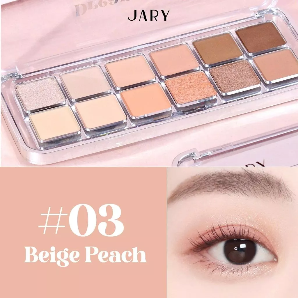 Bảng Phấn Mắt Jary 12 Ô Dream Star Eyeshadow Palette Bảng Phấn Mắt Jary 12 Ô Dream Star Eyeshadow Palette