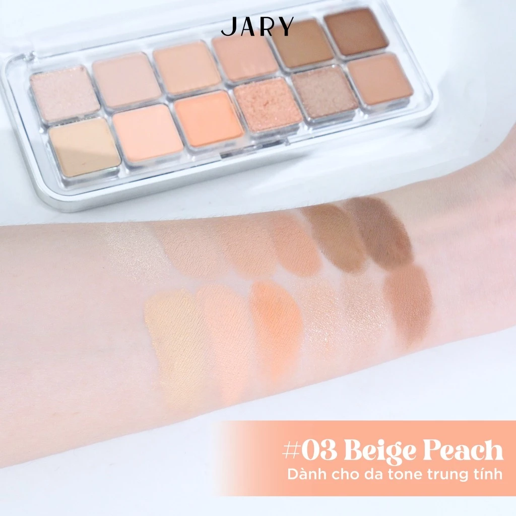 Bảng Phấn Mắt Jary 12 Ô Dream Star Eyeshadow Palette Bảng Phấn Mắt Jary 12 Ô Dream Star Eyeshadow Palette
