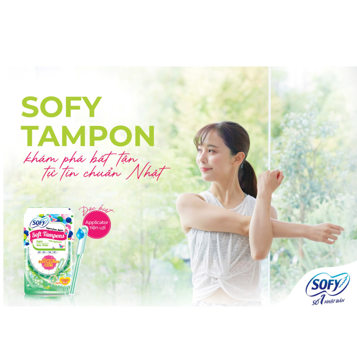 Băng Vệ Sinh Tampon Sofy Dạng Ống 9 Chiếc Băng Vệ Sinh Tampon Sofy Dạng Ống 9 Chiếc - Ảnh 5