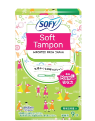 Băng Vệ Sinh Tampon Sofy Dạng Ống 9 Chiếc