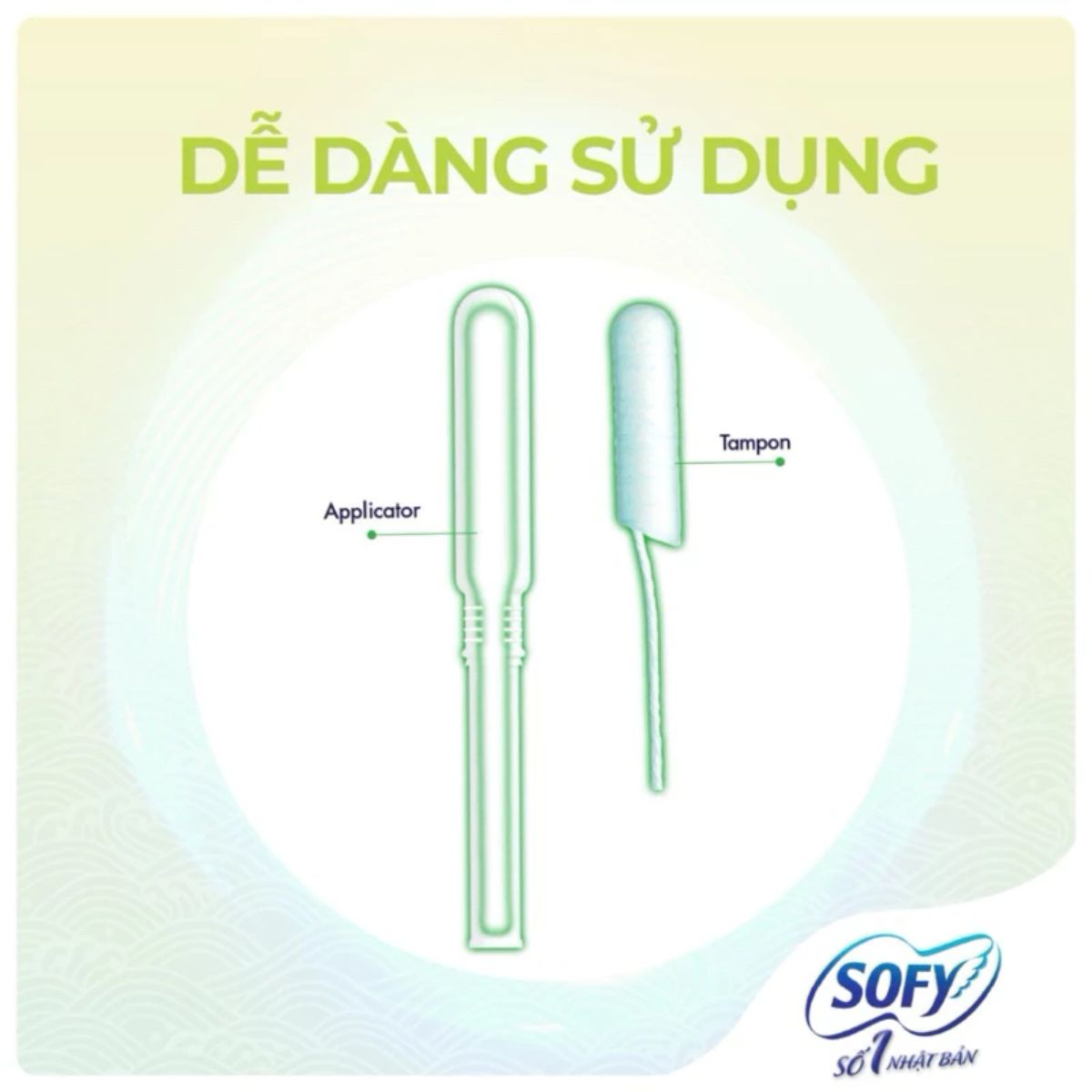 Băng Vệ Sinh Tampon Sofy Dạng Ống 9 Chiếc Băng Vệ Sinh Tampon Sofy Dạng Ống 9 Chiếc