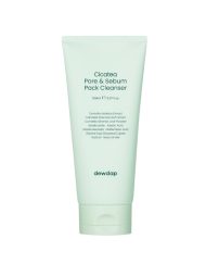 Mặt Nạ Rửa Mặt 2 In 1 Làm Sạch Sâu Cho Da Dầu Mụn Nhạy Cảm Dewdap Cicatea Pore & Sebum Pack Cleanser 150ml