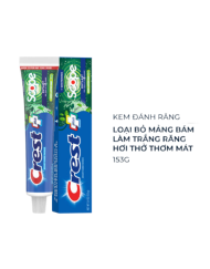 Kem Đánh Răng Làm Trắng Răng & Thơm Miệng Crest Scope Outlast 153g