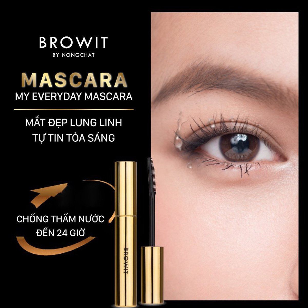 Mascara Browit My Everyday Mascara Night By Nongchat 5.5g Mascara Browit My Everyday Mascara Night By Nongchat 5.5g