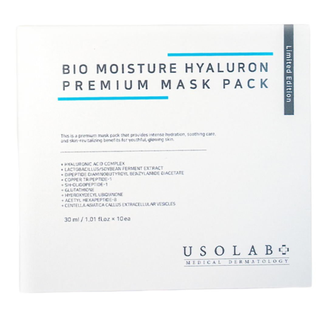 Mặt Nạ miếng Usolab Bio Moisture Hyaluron Premium Mask Mặt Nạ miếng Usolab Bio Moisture Hyaluron Premium Mask