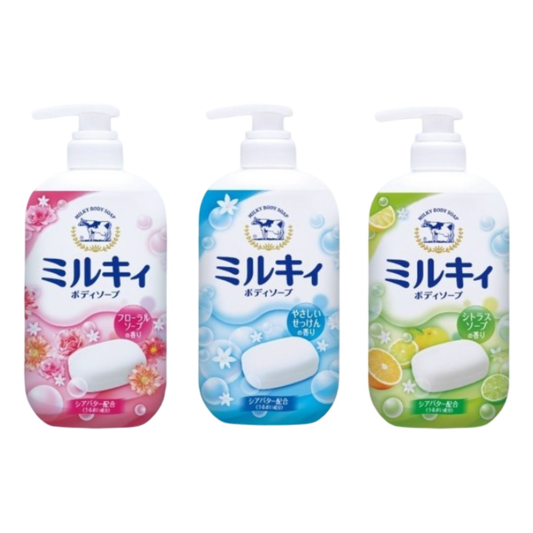 Sữa tắm bọt mịn dịu nhẹ COW Milky Body Soap 500ml Sữa tắm bọt mịn dịu nhẹ COW Milky Body Soap 500ml