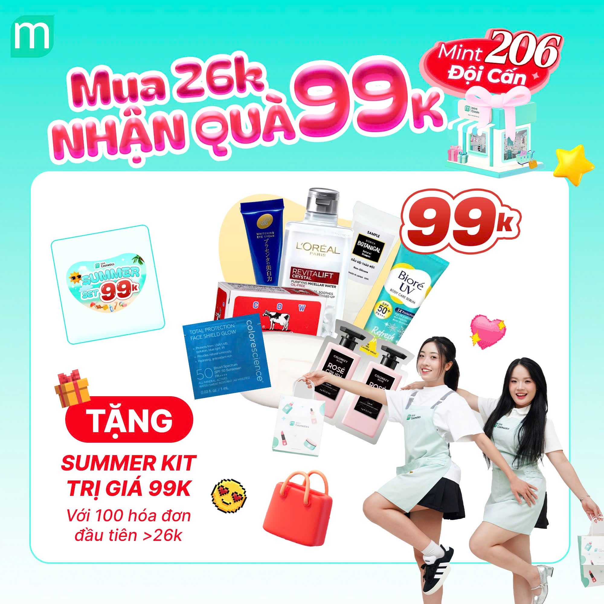 GRAND OPENING - MINT 206 ĐỘI CẤN - SĂN DEAL CỰC CHẤT