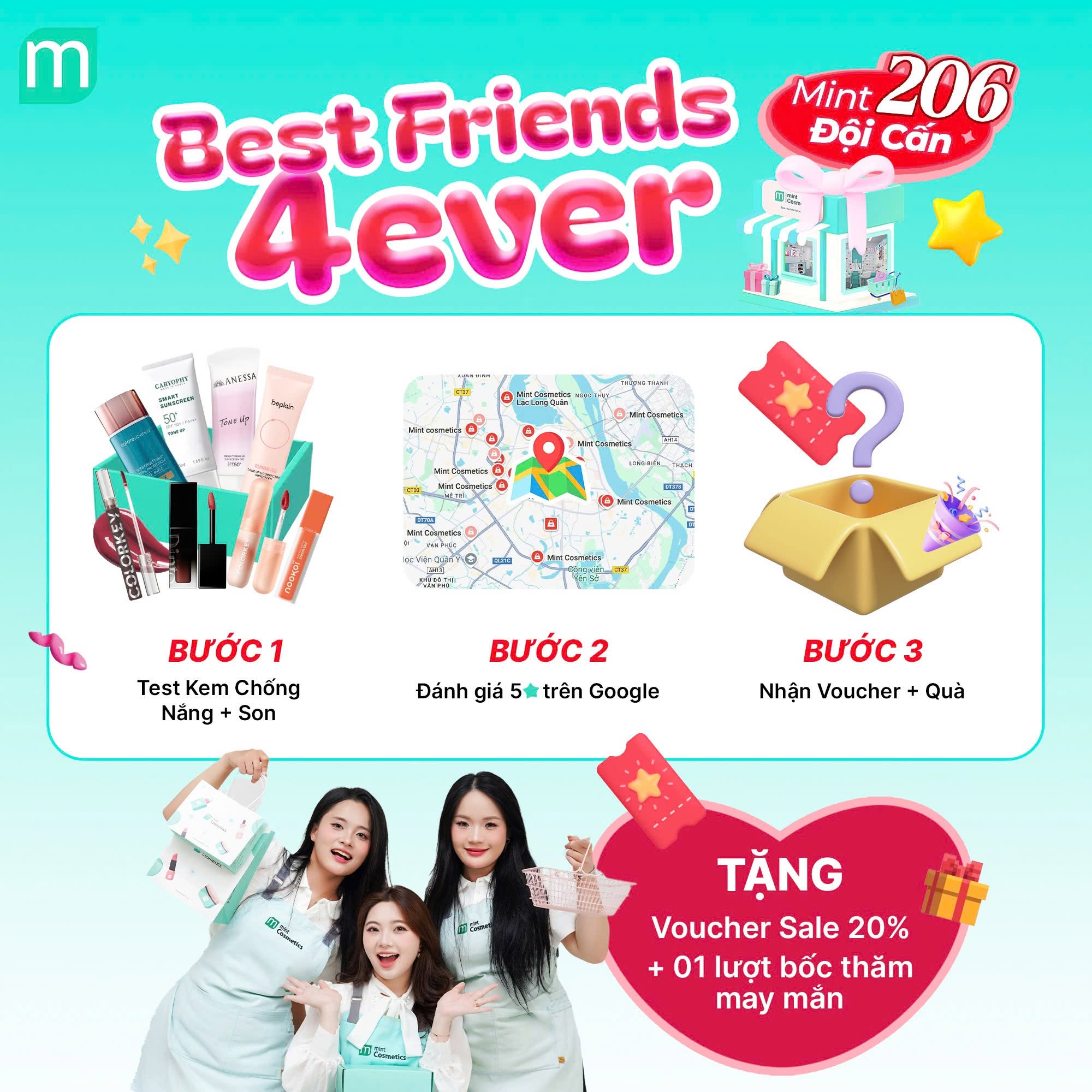 GRAND OPENING - MINT 206 ĐỘI CẤN - SĂN DEAL CỰC CHẤT