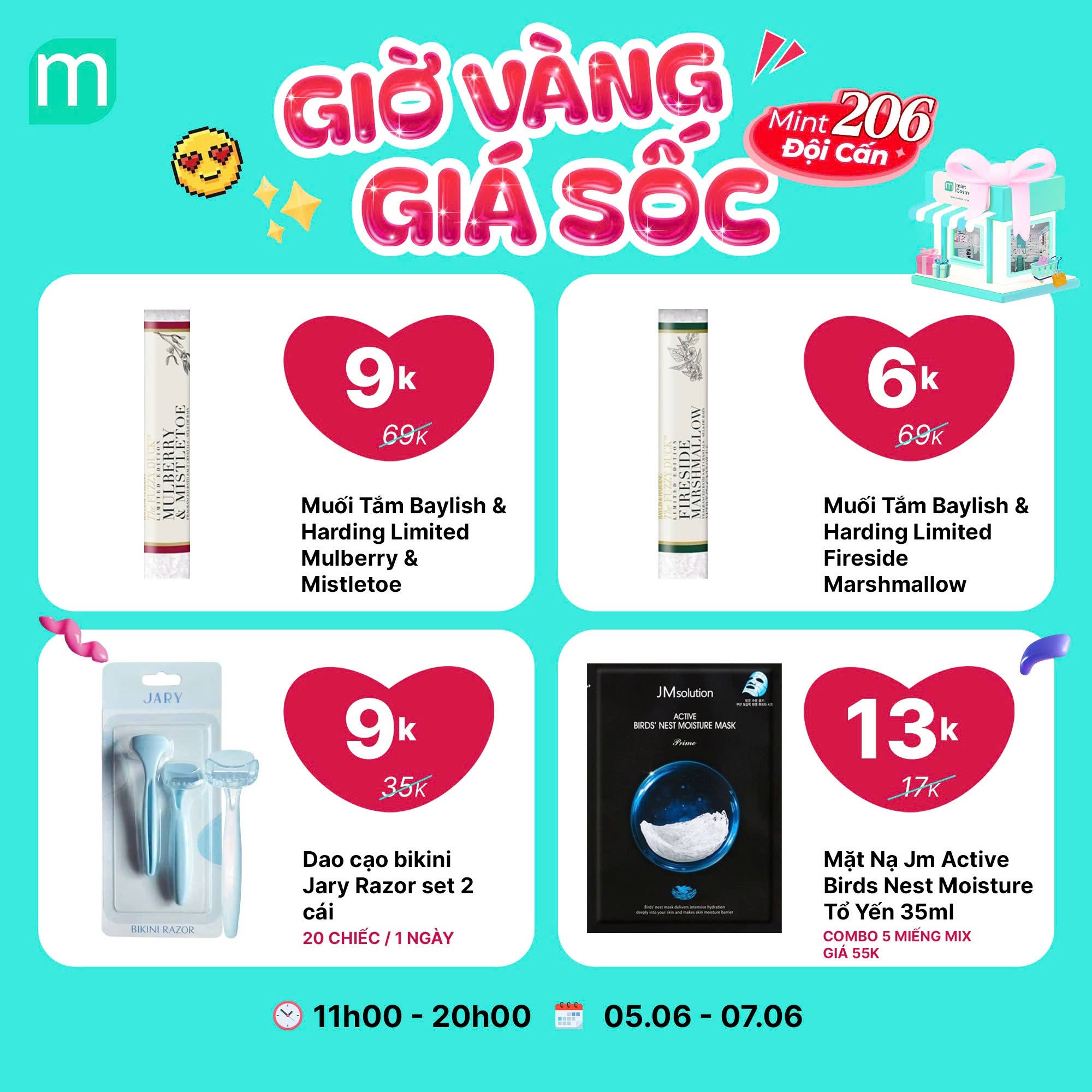 GRAND OPENING - MINT 206 ĐỘI CẤN - SĂN DEAL CỰC CHẤT