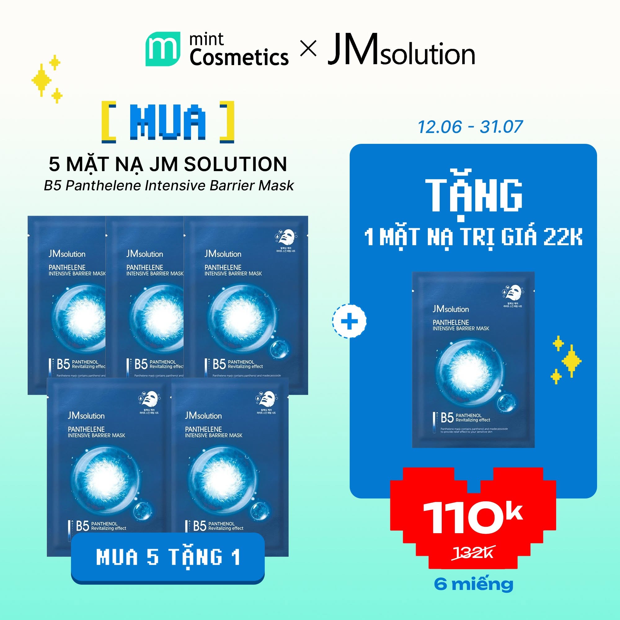 [JM SOLUTION] ƯU ĐÃI ĐỘC QUYỀN KHI MUA HÀNG TẠI MINT COSMETICS
