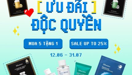[JM SOLUTION] ƯU ĐÃI ĐỘC QUYỀN KHI MUA HÀNG TẠI MINT COSMETICS