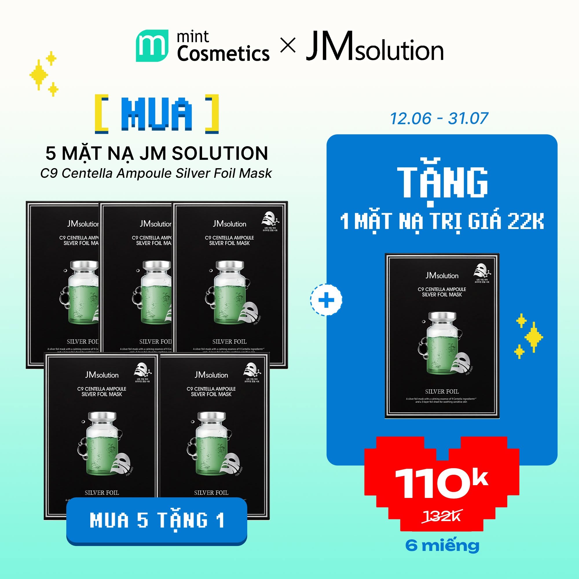[JM SOLUTION] ƯU ĐÃI ĐỘC QUYỀN KHI MUA HÀNG TẠI MINT COSMETICS