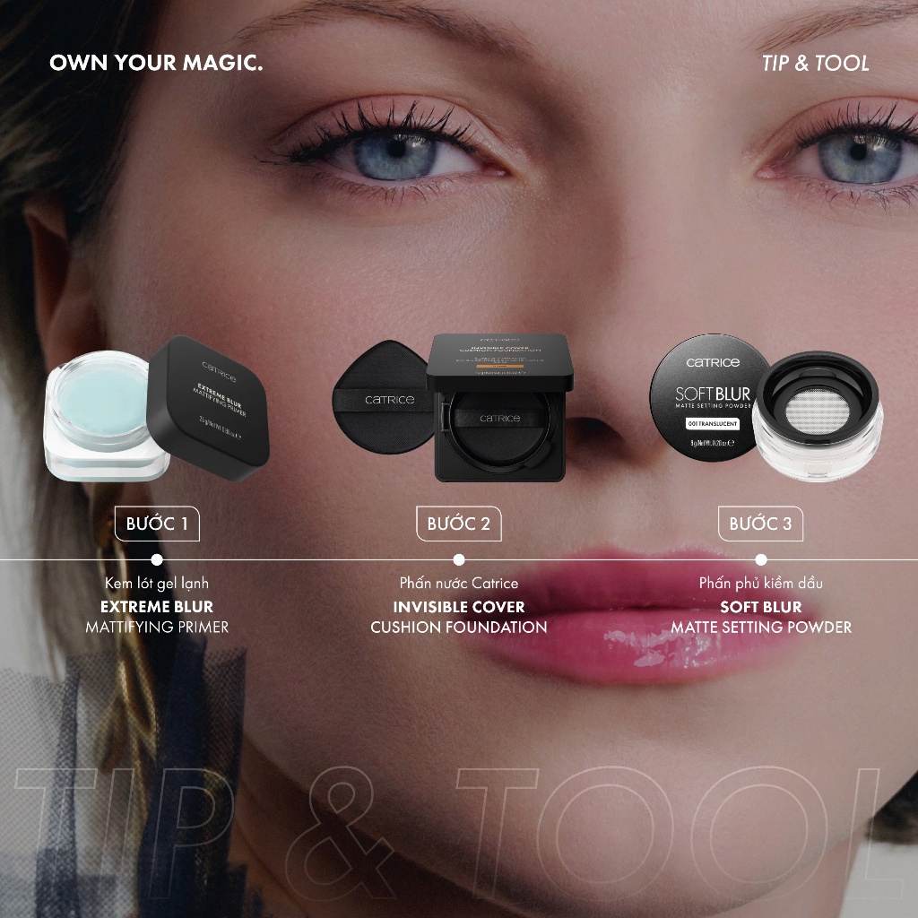 Kem Lót Gel Lạnh Catrice Extreme Blur Mattifying Primer 25g Kem Lót Gel Lạnh Catrice Extreme Blur Mattifying Primer 25g