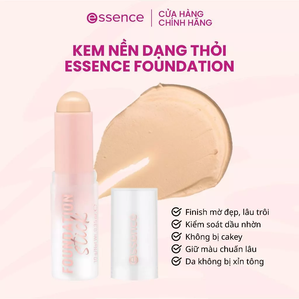 Kem Nền Dạng Thỏi Essence Foundation Stick 10g Kem Nền Dạng Thỏi Essence Foundation Stick 10g