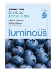 Mặt Nạ Colorkey Luminous Blueberry PDRN Drink Up Facial Mask 25ml