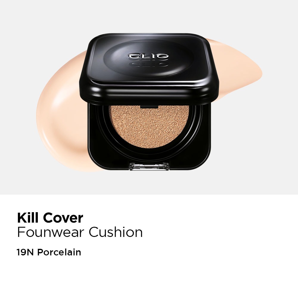 Phấn Nước Trang Điểm Clio Kill Cover Founwear Cushion SPF40 PA++ (kèm lõi) Phấn Nước Trang Điểm Clio Kill Cover Founwear Cushion SPF40 PA++ (kèm lõi) - Ảnh 7