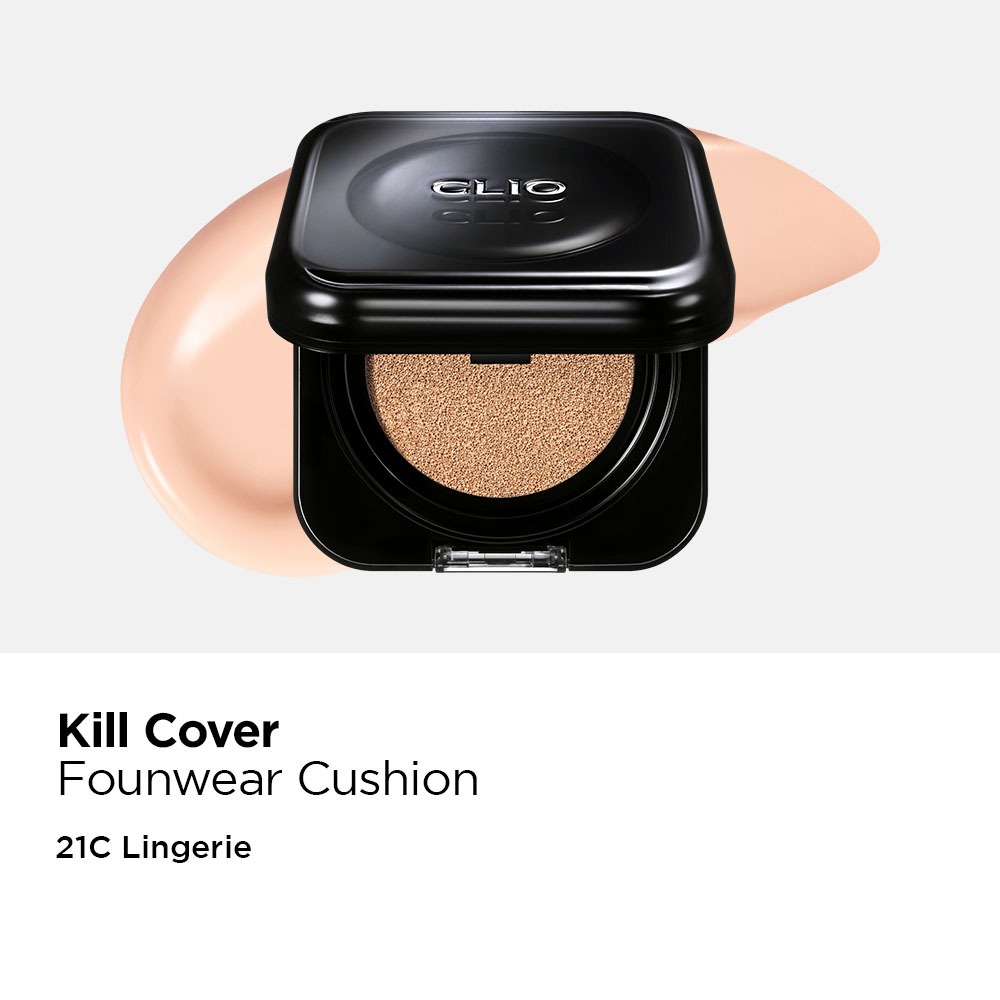 Phấn Nước Trang Điểm Clio Kill Cover Founwear Cushion SPF40 PA++ (kèm lõi) Phấn Nước Trang Điểm Clio Kill Cover Founwear Cushion SPF40 PA++ (kèm lõi) - Ảnh 8