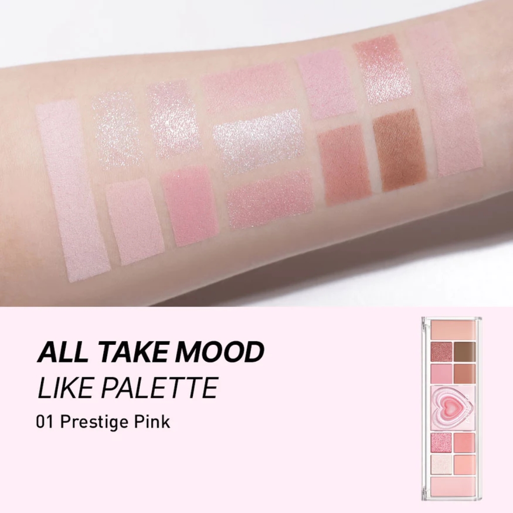 Bảng Phấn Mắt 3 Trong 1 Đa Năng Peripera All Take Mood Like Palette 8g Bảng Phấn Mắt 3 Trong 1 Đa Năng Peripera All Take Mood Like Palette 8g
