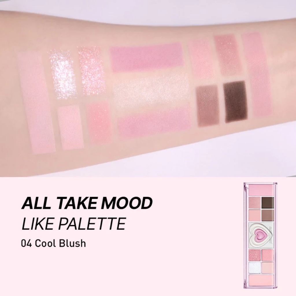 Bảng Phấn Mắt 3 Trong 1 Đa Năng Peripera All Take Mood Like Palette 8g Bảng Phấn Mắt 3 Trong 1 Đa Năng Peripera All Take Mood Like Palette 8g