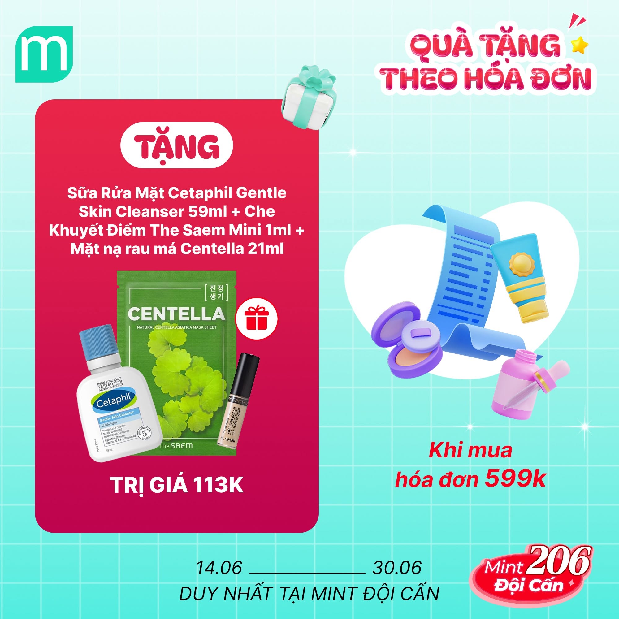 [Mint Đội Cấn] Quà Tặng Theo Hoá Đơn
