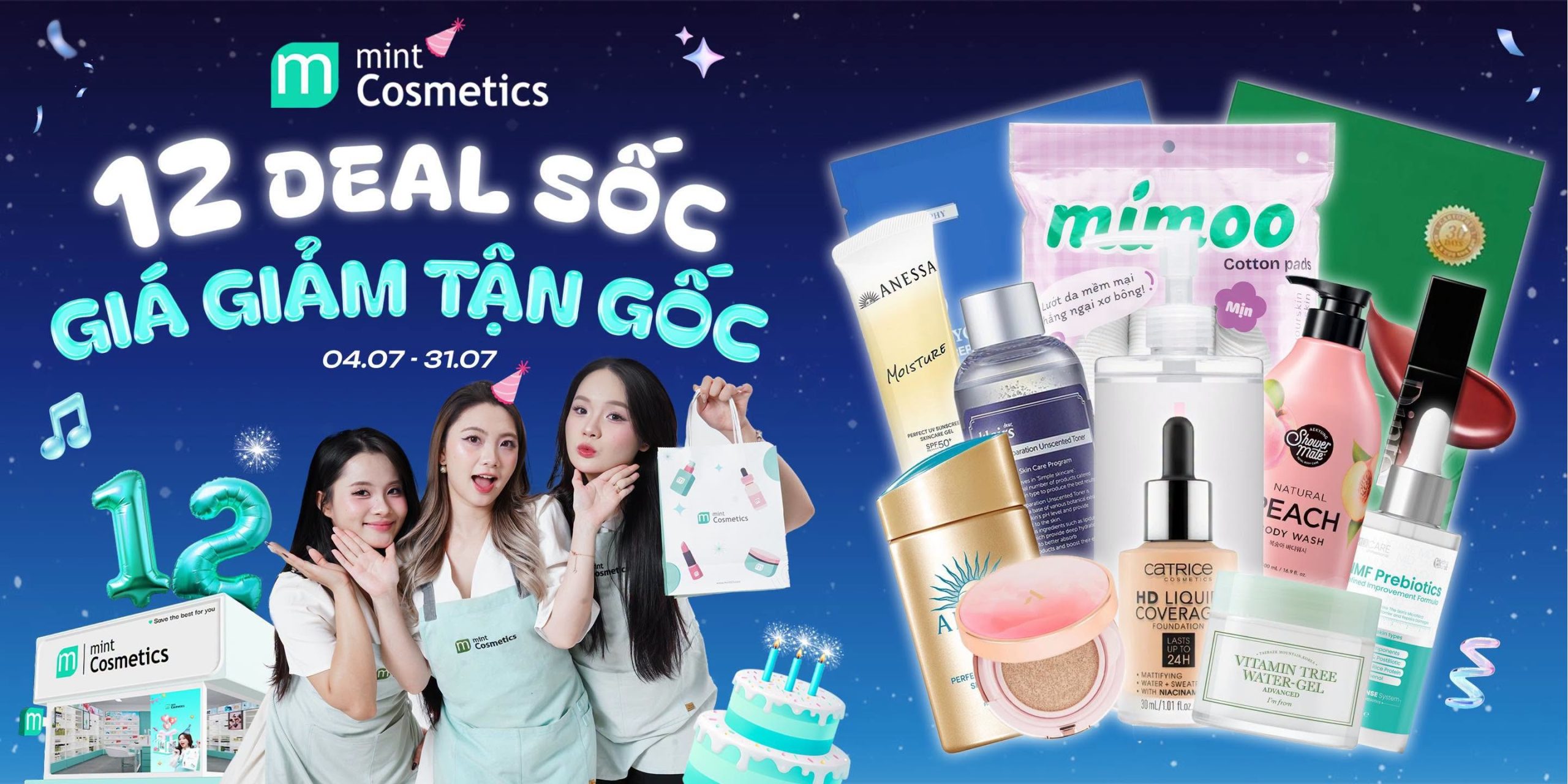 12 HOT DEAL SỐC GIÁ GIẢM TẬN GỐC