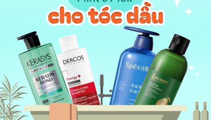 [Góc Mint's Pick] Các Loại Gội Xả Cho Tóc Dầu
