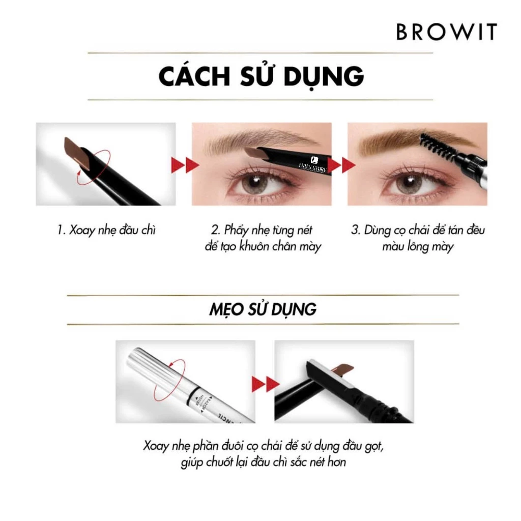 Chì Kẻ Mày Browit By Nongchat Chef Eyebrow Pencil 0.15G Chì Kẻ Mày Browit By Nongchat Chef Eyebrow Pencil 0.15G