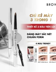 Chì Kẻ Mày Browit By Nongchat Chef Eyebrow Pencil 0.15G