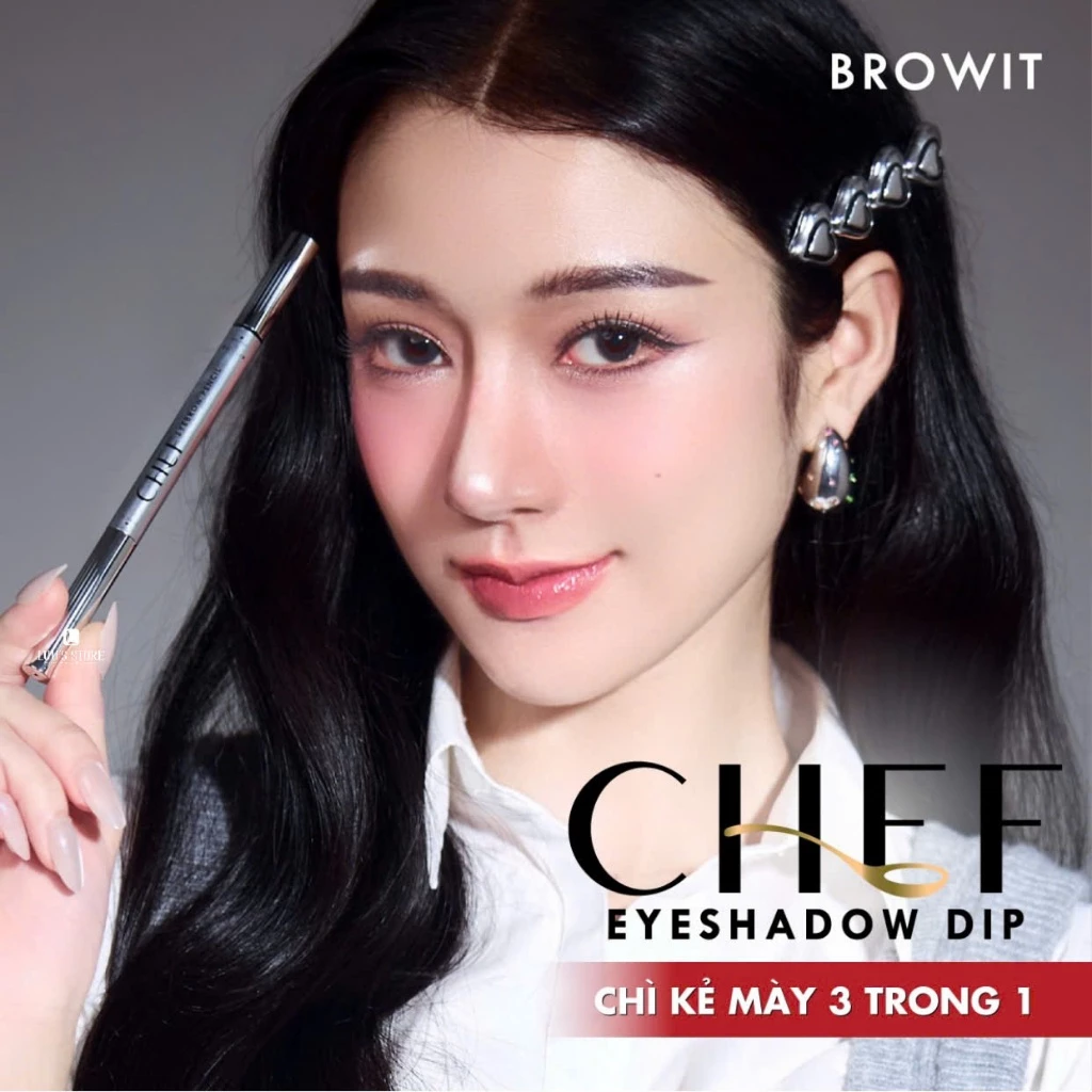 Chì Kẻ Mày Browit By Nongchat Chef Eyebrow Pencil 0.15G Chì Kẻ Mày Browit By Nongchat Chef Eyebrow Pencil 0.15G
