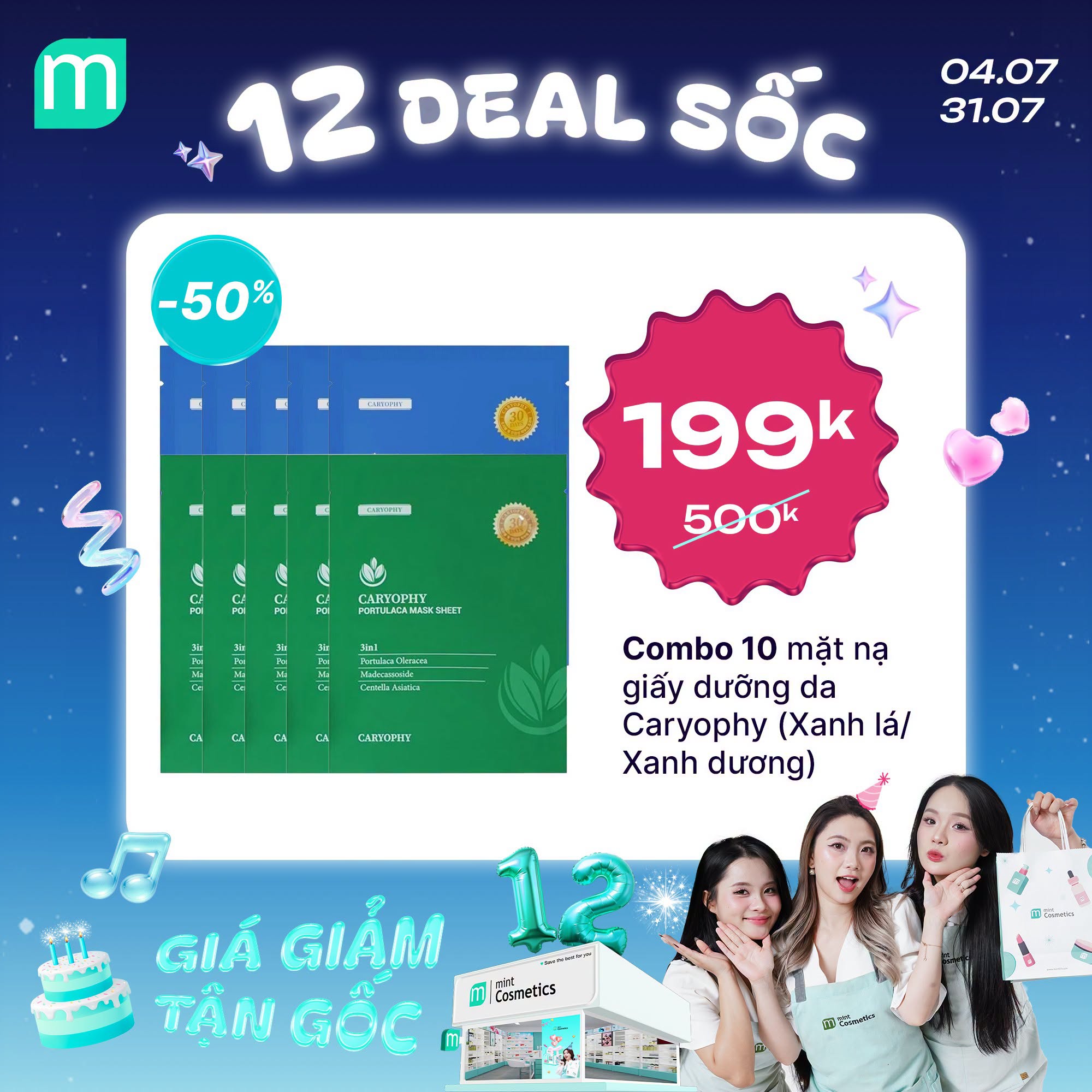 12 HOT DEAL SỐC GIÁ GIẢM TẬN GỐC