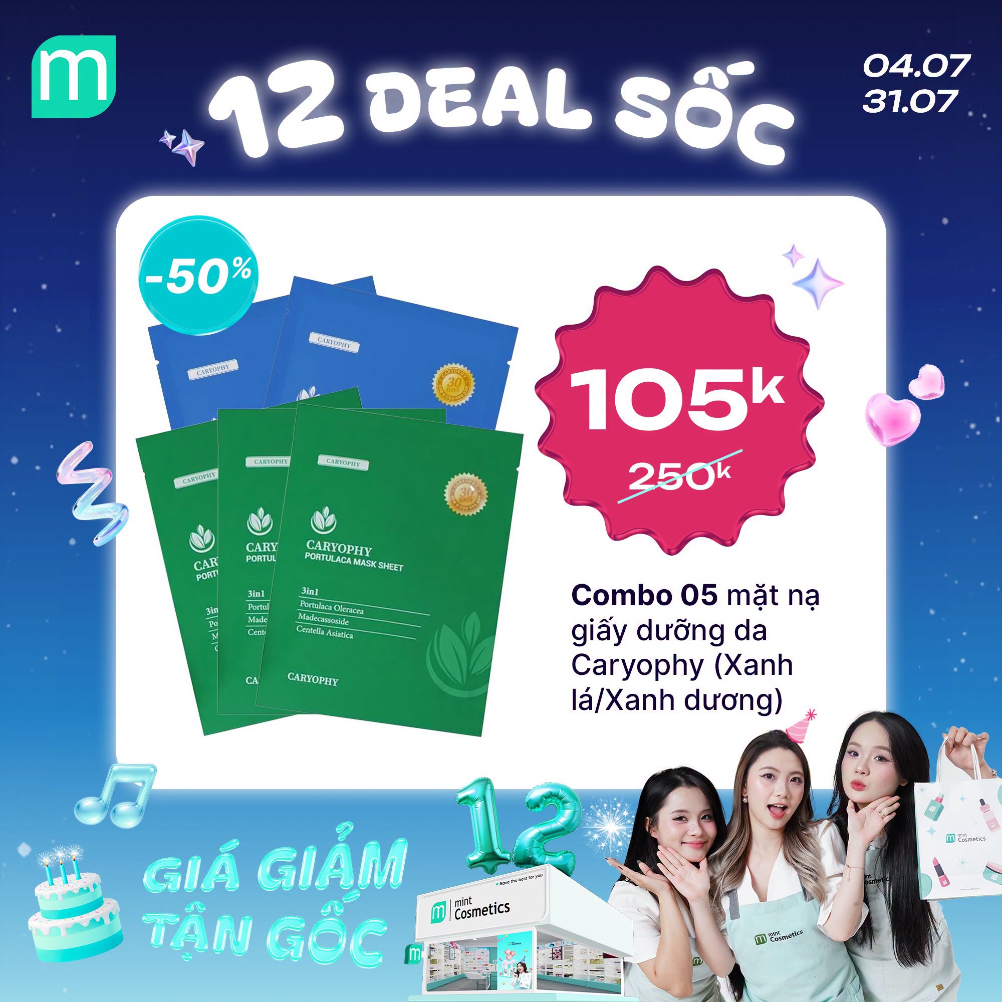 12 HOT DEAL SỐC GIÁ GIẢM TẬN GỐC