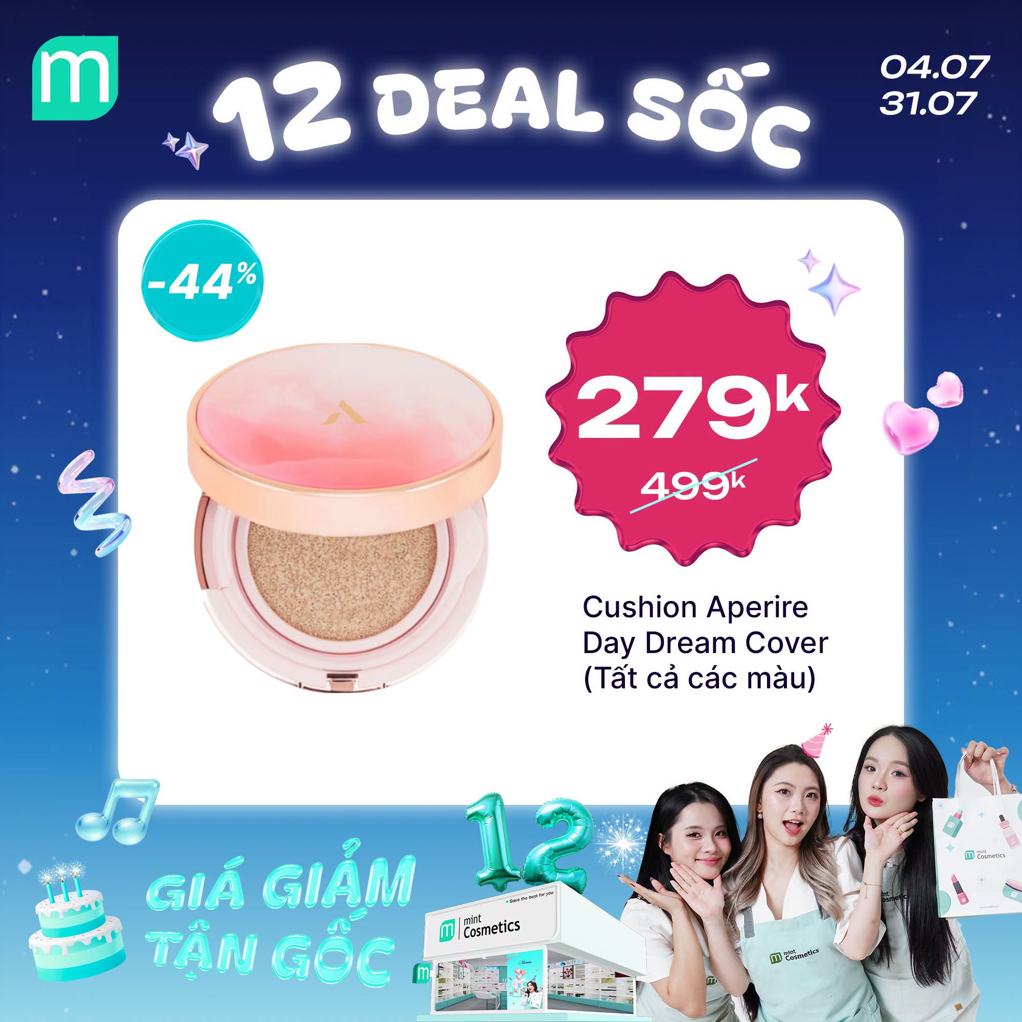 12 HOT DEAL SỐC GIÁ GIẢM TẬN GỐC