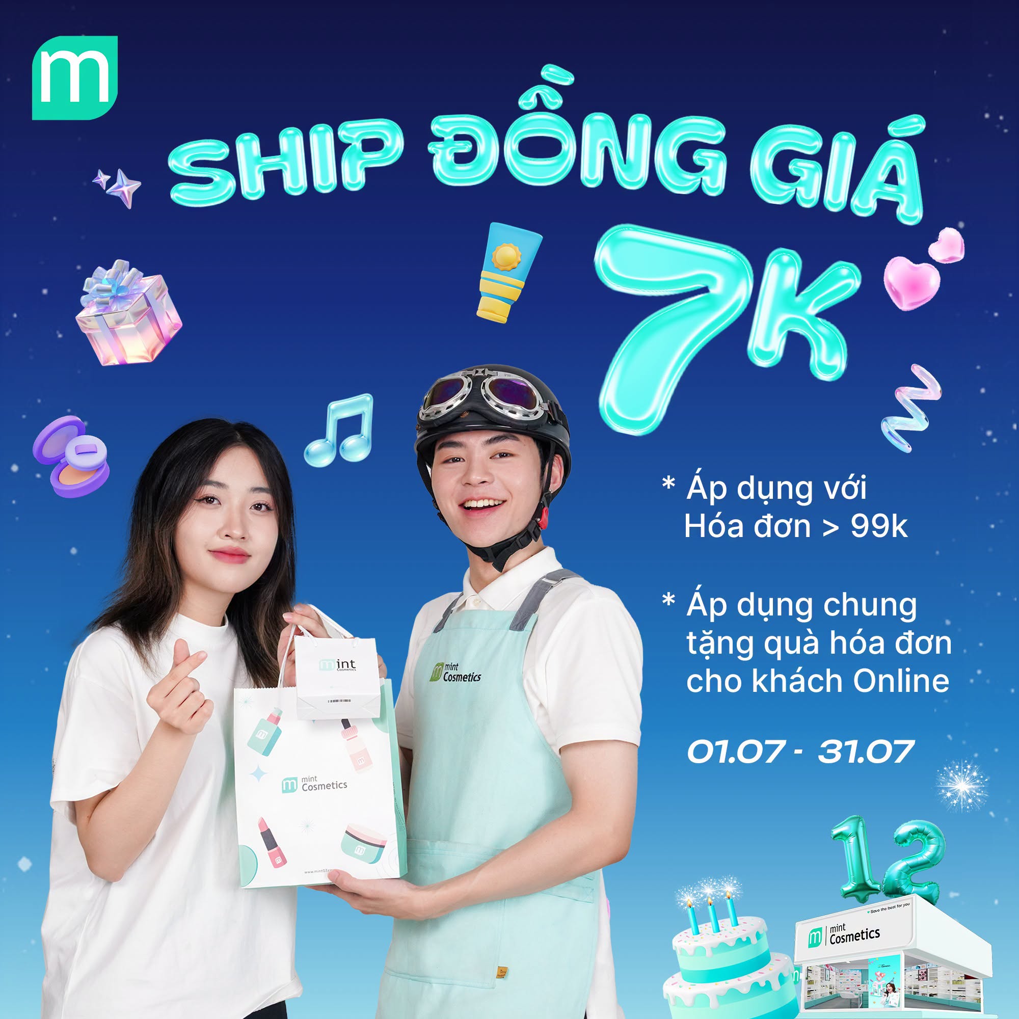 Mừng Mint 12 – Tặng Deal Rạng Ngời Mừng Mint 12 – Tặng Deal Rạng Ngời