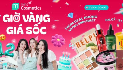 MỪNG SINH NHẬT MINT ~ GIỜ VÀNG GIÁ SHOCK