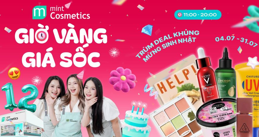 MỪNG SINH NHẬT MINT ~ GIỜ VÀNG GIÁ SHOCK