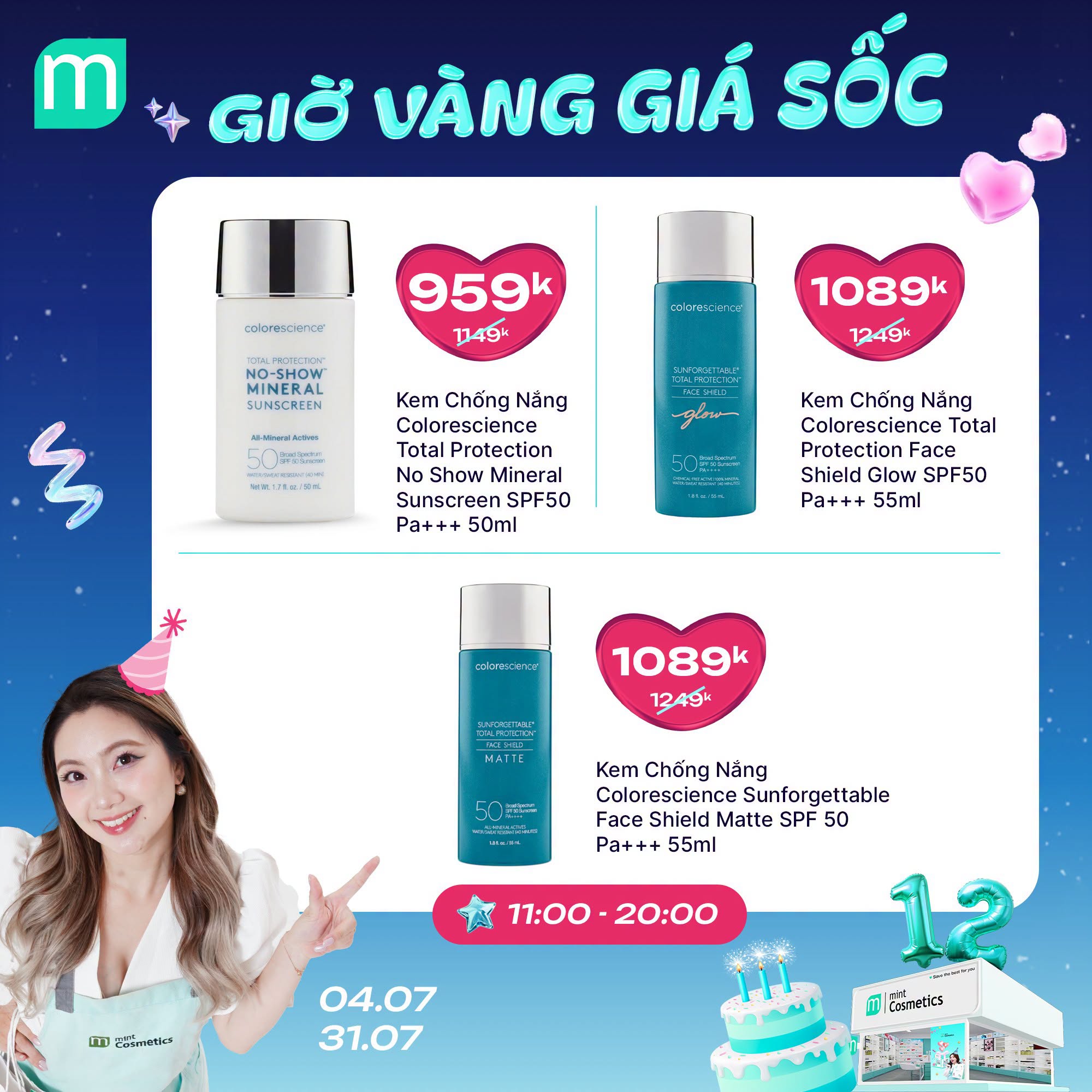 MỪNG SINH NHẬT MINT ~ GIỜ VÀNG GIÁ SHOCK