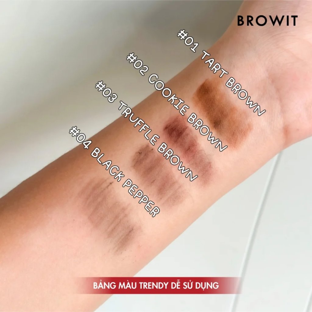 Chì Kẻ Mày Browit By Nongchat Chef Eyebrow Pencil 0.15G Chì Kẻ Mày Browit By Nongchat Chef Eyebrow Pencil 0.15G
