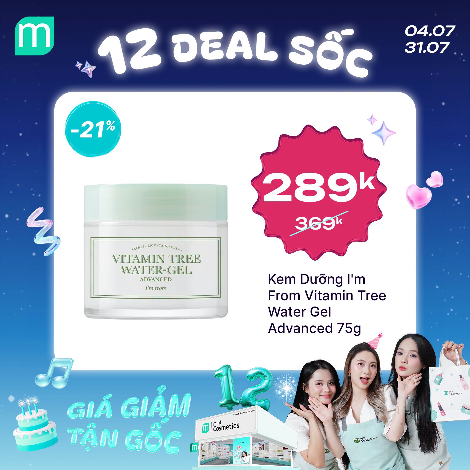 12 HOT DEAL SỐC GIÁ GIẢM TẬN GỐC