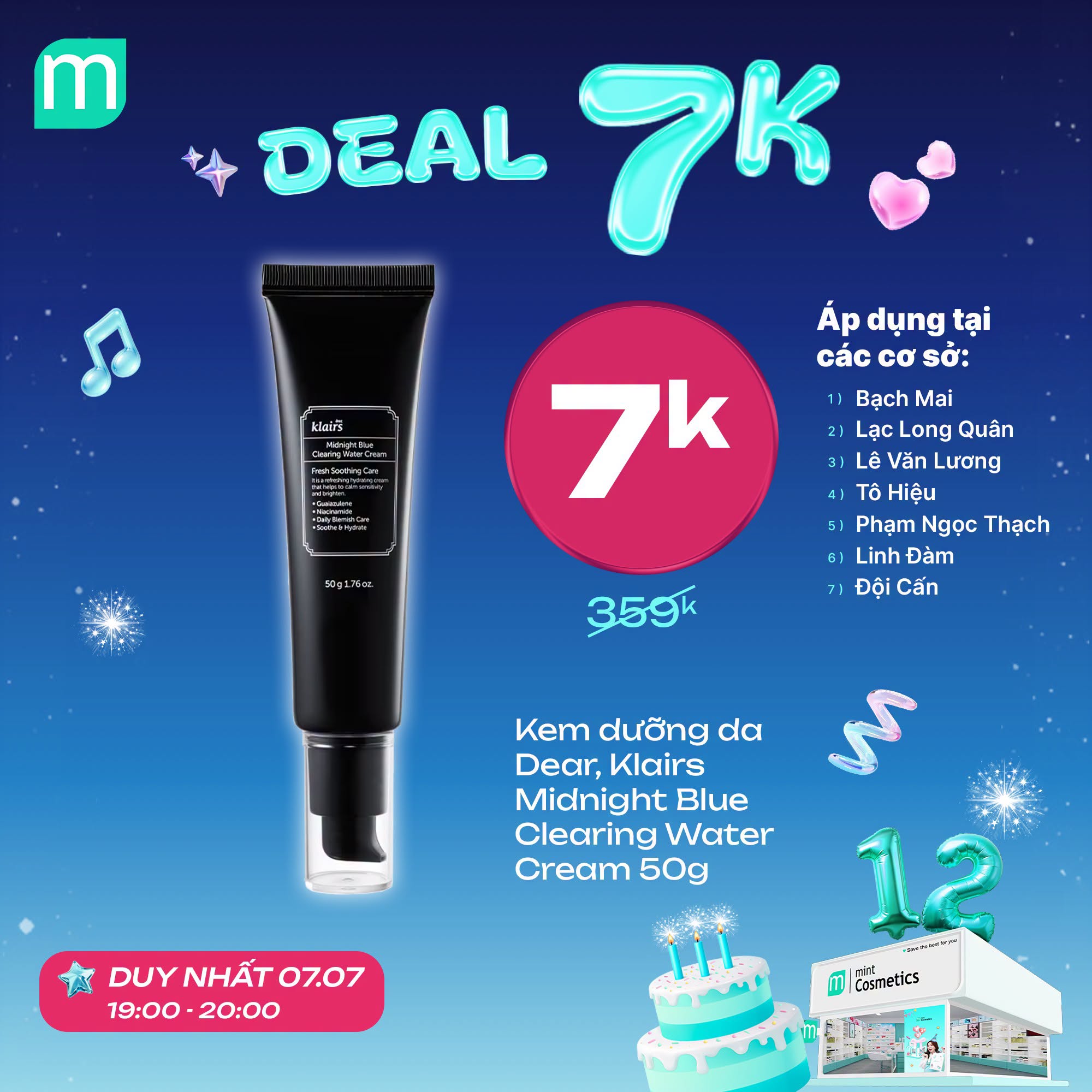 Mừng Mint 12 – Tặng Deal Rạng Ngời Mừng Mint 12 – Tặng Deal Rạng Ngời