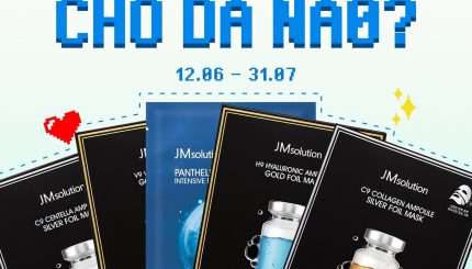 MẶT NẠ JM SOLUTION CHO DA NÀO ?