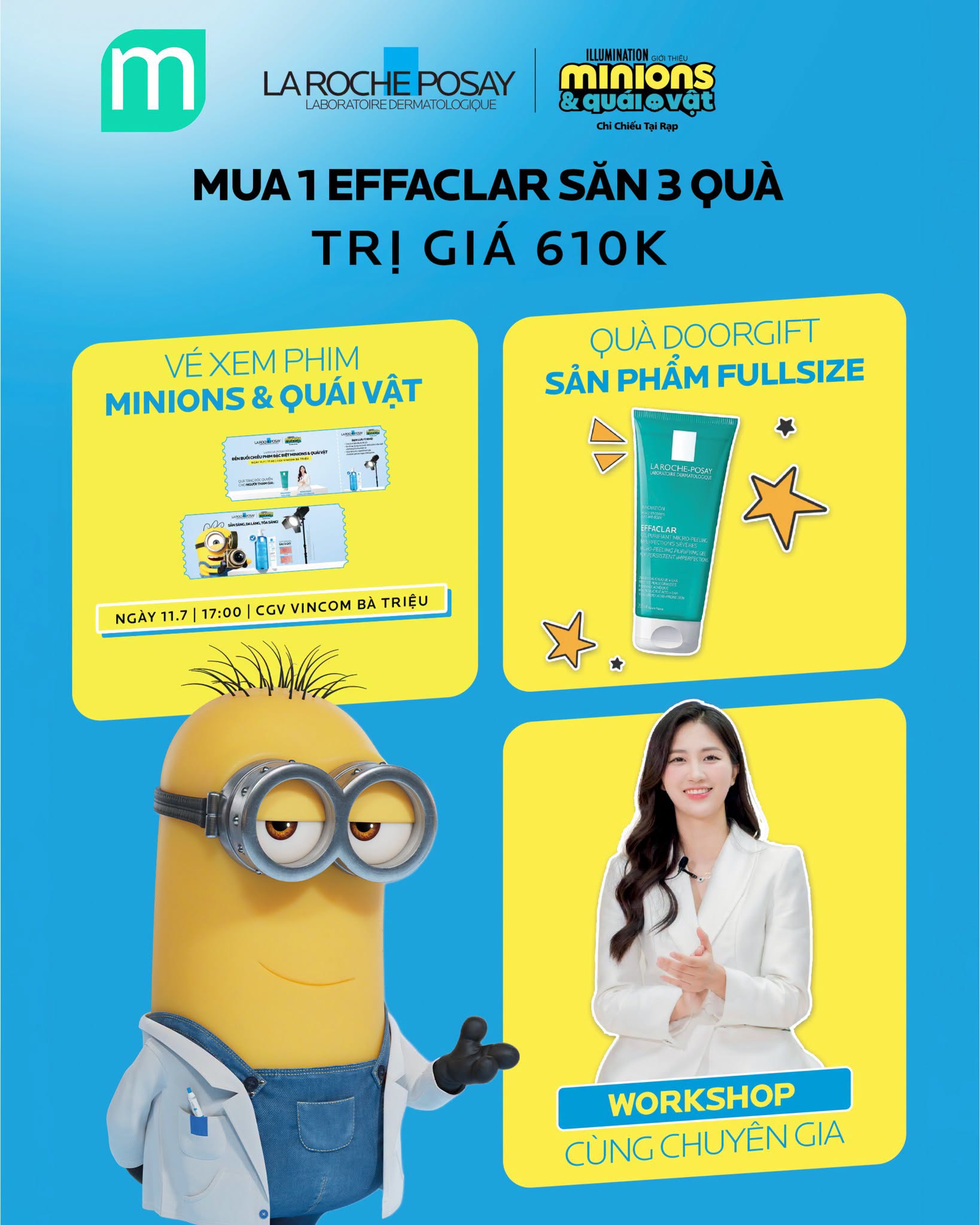 [MINT X LRP] MUA LAROCHE SĂN 3 QUÀ TRỊ GIÁ 610K