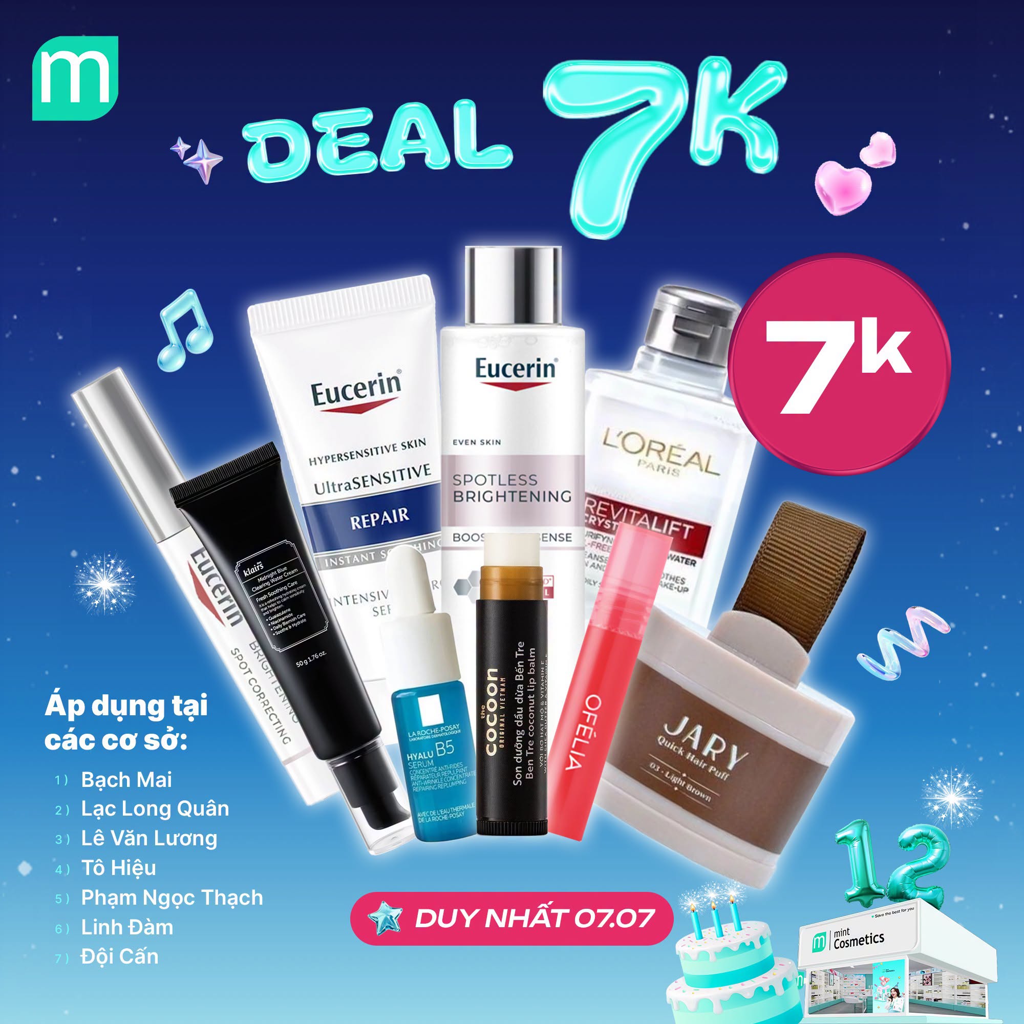 Mừng Mint 12 – Tặng Deal Rạng Ngời Mừng Mint 12 – Tặng Deal Rạng Ngời