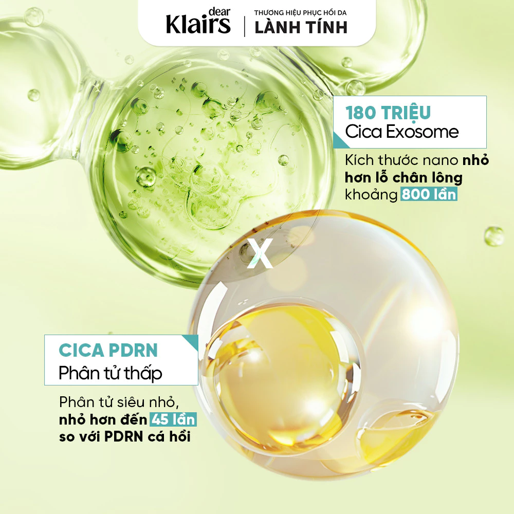 Nước Hoa Hồng Dear Klairs Supple Preparation Cica Toner 180ml