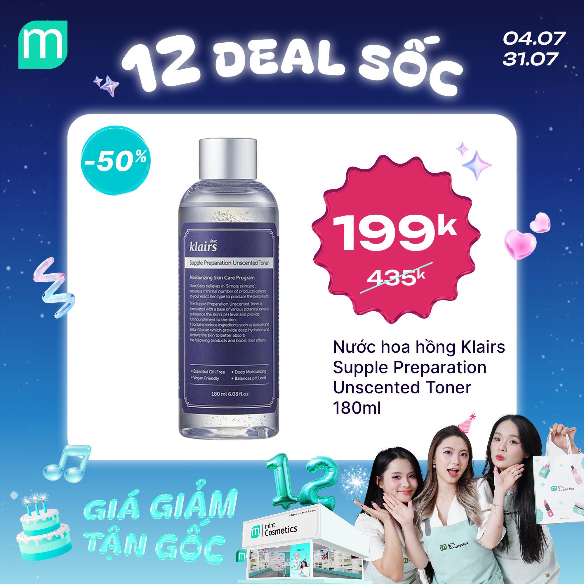 12 HOT DEAL SỐC GIÁ GIẢM TẬN GỐC