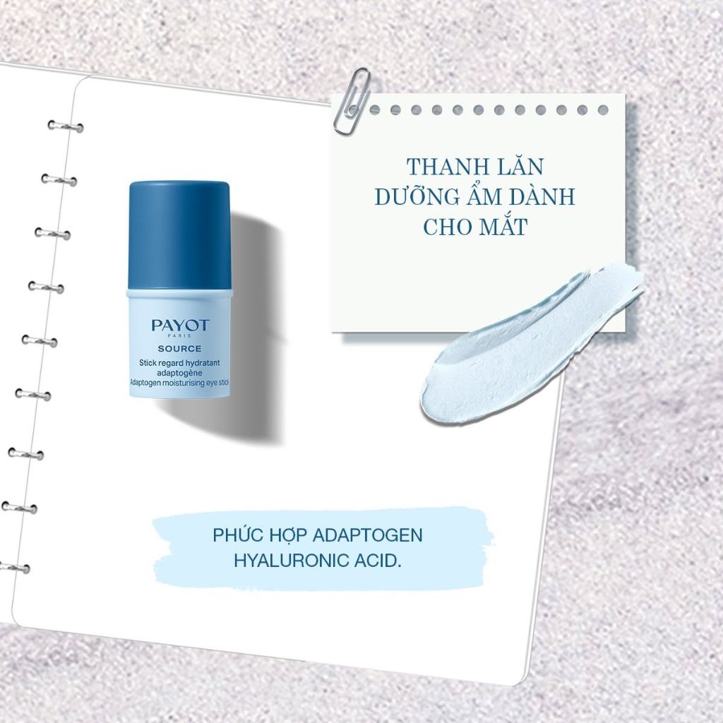 Kem Mắt Dạng Lăn Payot Source Adaptogen Moisturising Eye Stick 4.5g Kem Mắt Dạng Lăn Payot Source Adaptogen Moisturising Eye Stick 4.5g