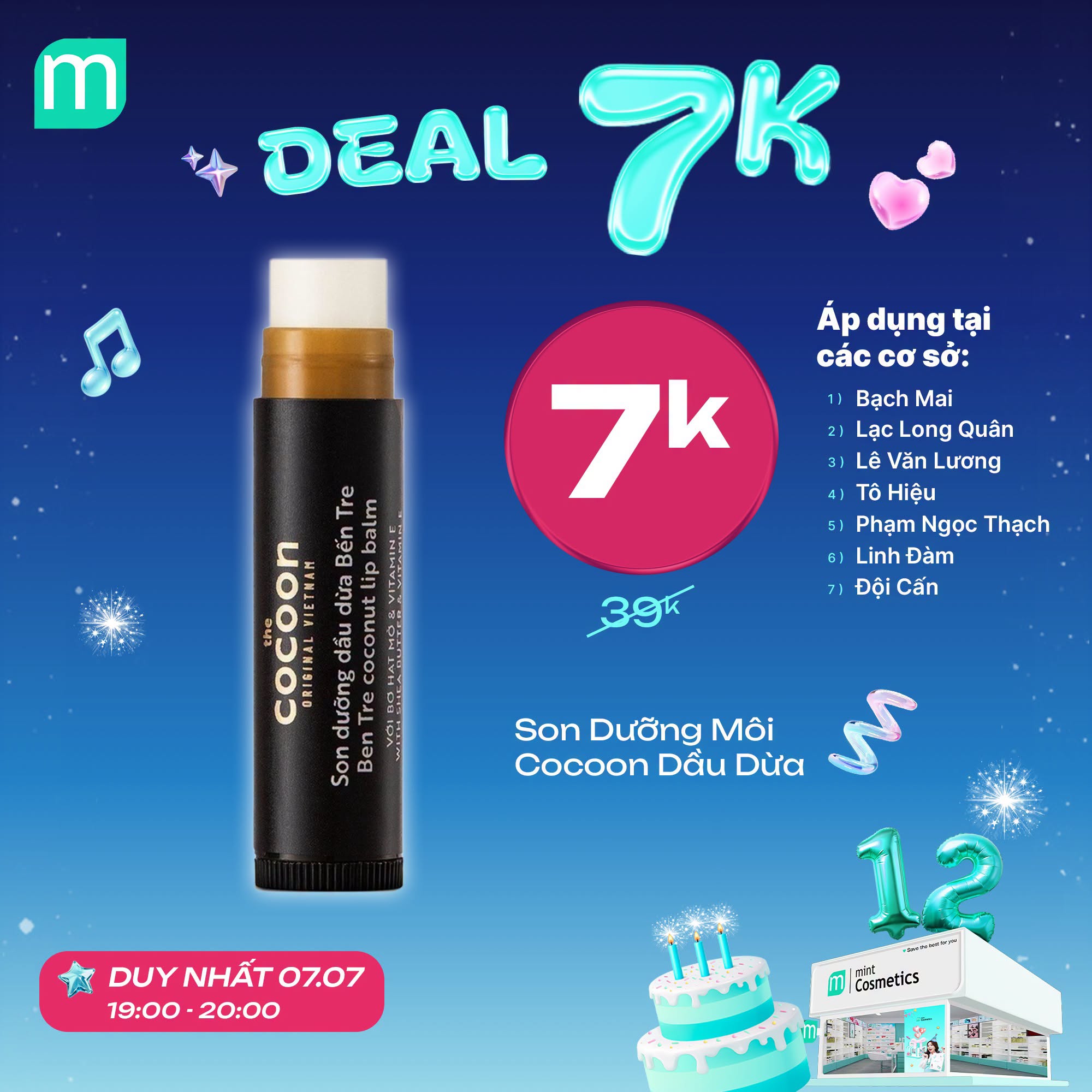 Mừng Mint 12 – Tặng Deal Rạng Ngời Mừng Mint 12 – Tặng Deal Rạng Ngời