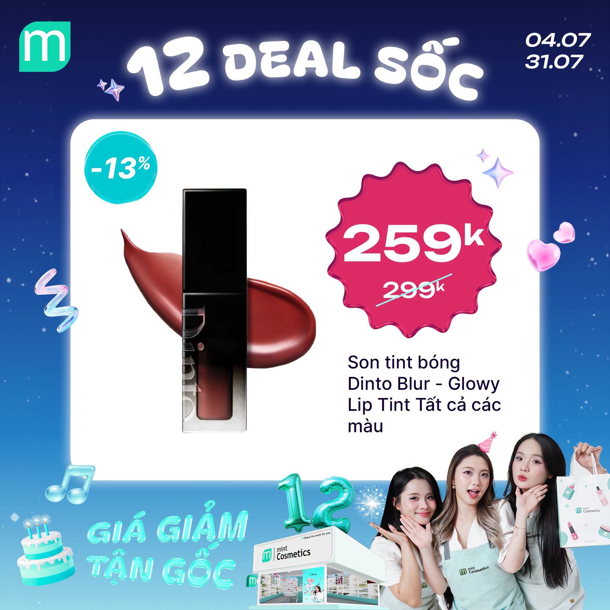 12 HOT DEAL SỐC GIÁ GIẢM TẬN GỐC