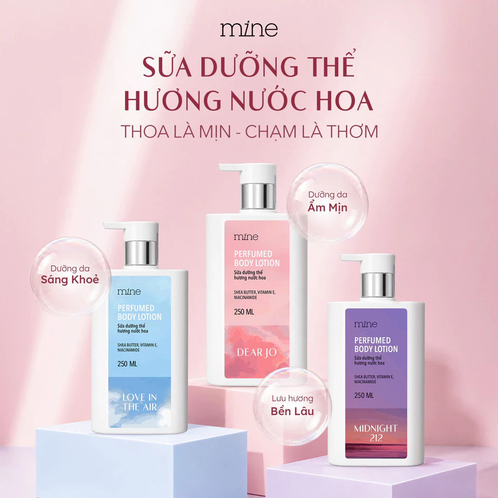 Sữa dưỡng thể Mine 250ml Sữa dưỡng thể Mine 250ml